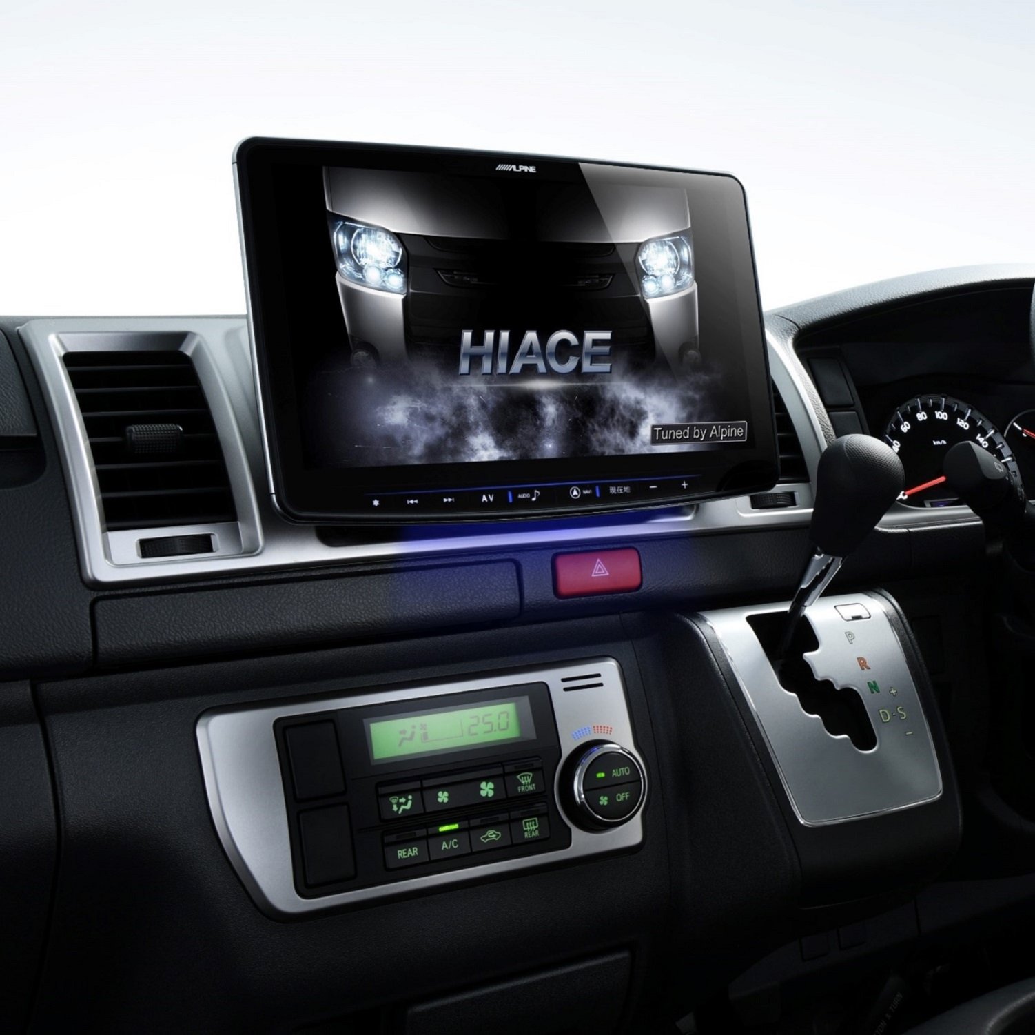 Alpine (floating BIG X 11 Hiace 200 system dedicated car